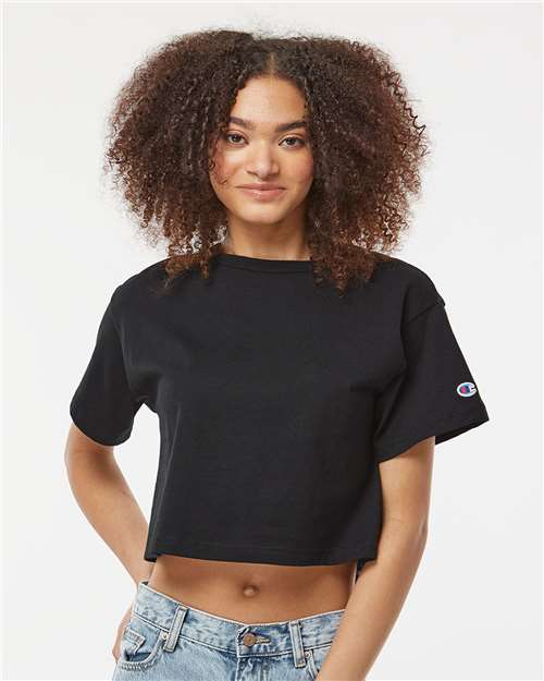 Women's Heritage Jersey Crop T-Shirt Image 2