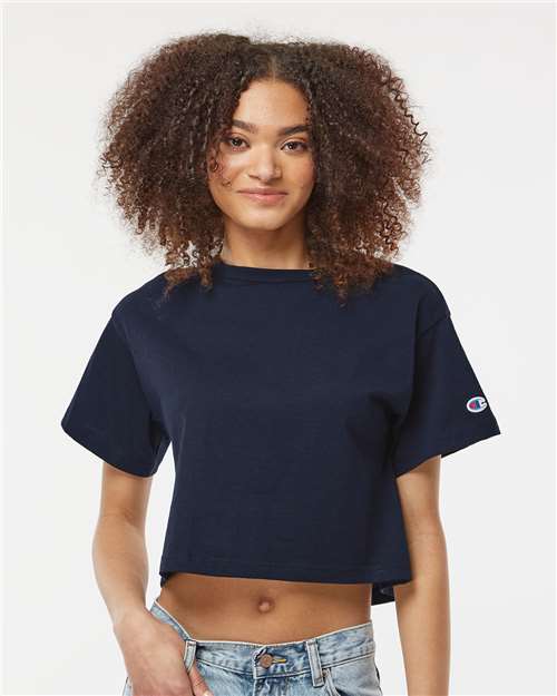 Women's Heritage Jersey Crop T-Shirt Image 3