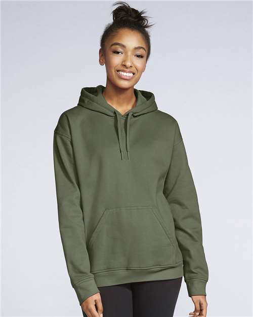 Unisex Softstyle® Midweight Hooded Sweatshirt Image 19