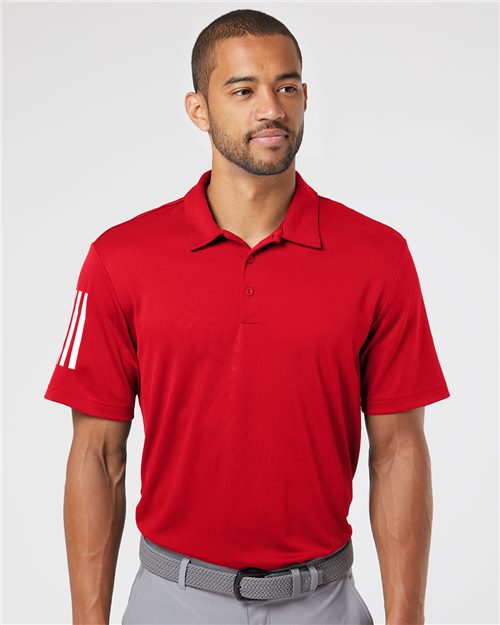 Men's Floating 3-Stripes Polo Image 1