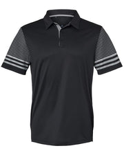 Men's Striped Sleeve Polo Image 1