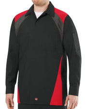 Men's Long Sleeve Tri-Color Shop Shirt