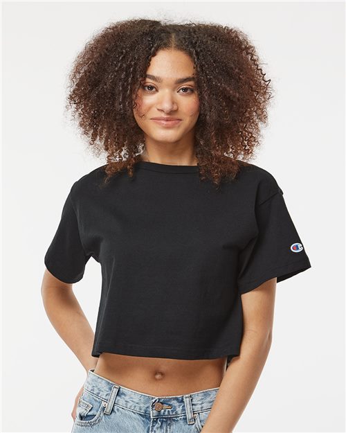 Women's Heritage Jersey Crop T-Shirt Image 1