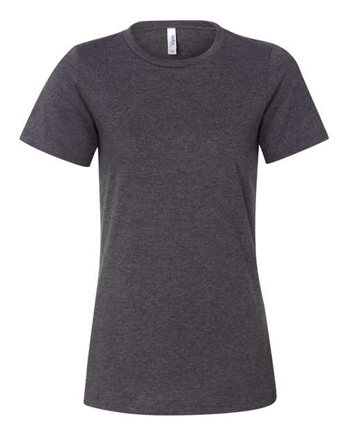 Women’s Relaxed Fit Heather CVC Tee Image 4