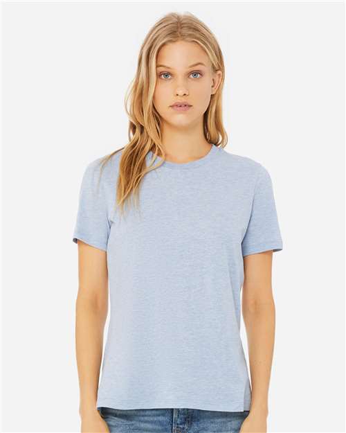 Women’s Relaxed Fit Heather CVC Tee Image 22