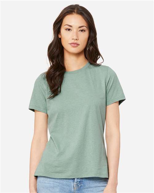 Women’s Relaxed Fit Heather CVC Tee Image 23