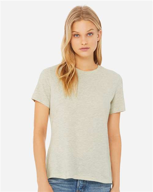 Women’s Relaxed Fit Heather CVC Tee Image 25