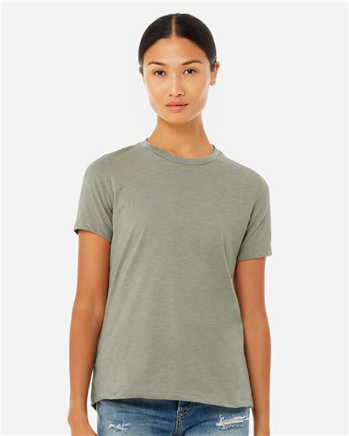 Women’s Relaxed Fit Heather CVC Tee Image 31