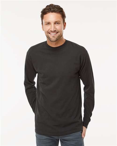 Unisex Gold Soft Touch Long Sleeve T-Shirt Image 1