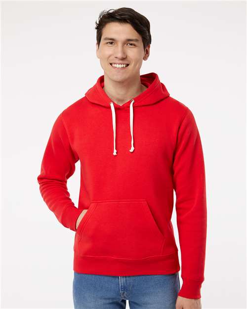 Men's Triblend Fleece Hooded Sweatshirt Image 26