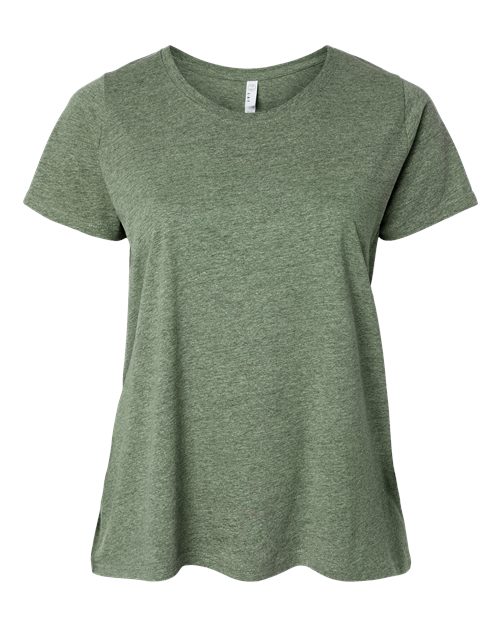Women's Curvy Collection Fine Jersey Tee Image 2