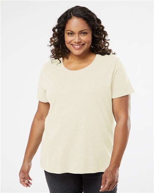 Women's Curvy Collection Fine Jersey Tee