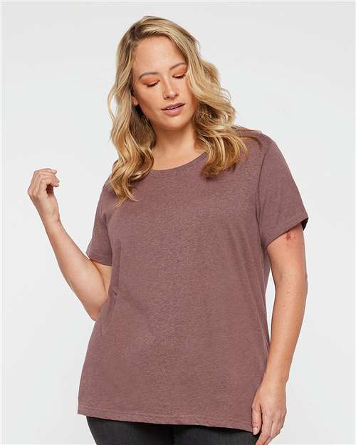 Women's Curvy Collection Fine Jersey Tee