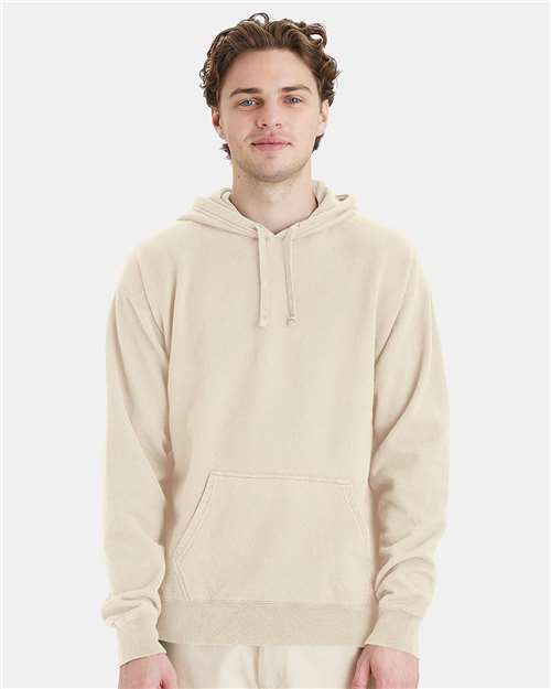 Unisex Garment-Dyed Hooded Sweatshirt Image 14