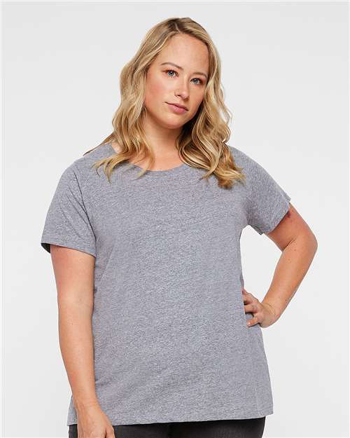 Women's Curvy Collection Fine Jersey Tee