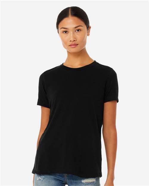 Women’s Relaxed Fit Heather CVC Tee Image 34