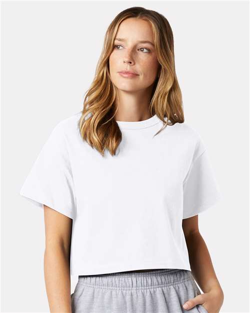 Women's Heritage Jersey Crop T-Shirt Image 6
