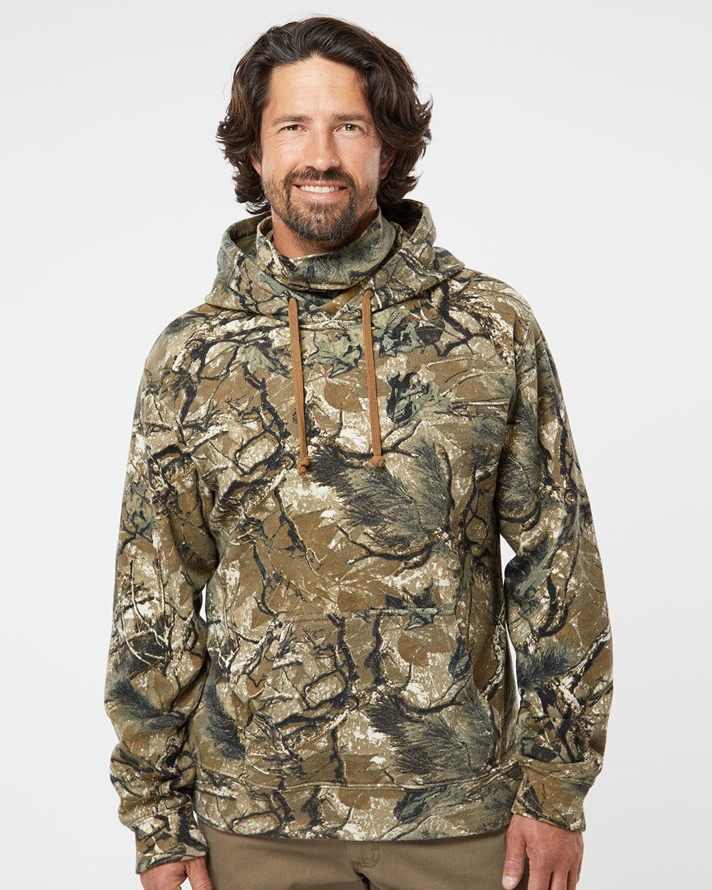 Men's Gaiter Fleece Hooded Sweatshirt