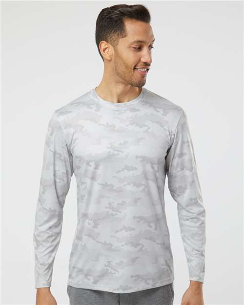Unisex Pompano Performance Camo Long Sleeve T-Shirt