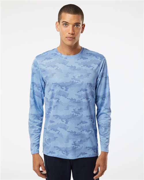 Unisex Pompano Performance Camo Long Sleeve T-Shirt Image 4