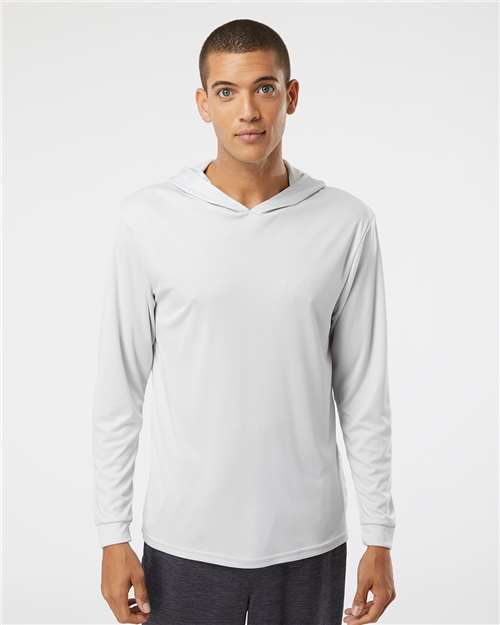 Unisex Bahama Performance Hooded Long Sleeve T-Shirt Image 2