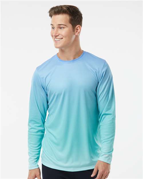 Unisex Barbados Performance Pin Dot Long Sleeve T-Shirt Image 5