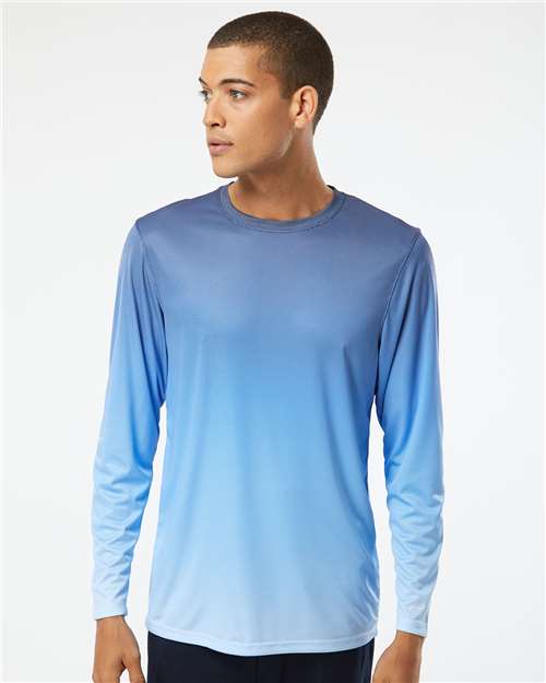 Unisex Barbados Performance Pin Dot Long Sleeve T-Shirt Image 6