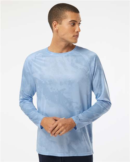 Unisex Cabo Camo Performance Long Sleeve T-Shirt Image 3
