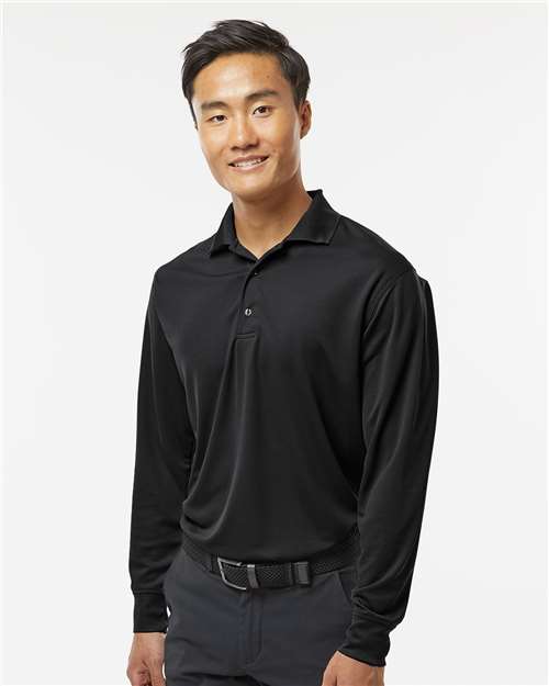 Men's Prescott Long Sleeve Polo Image 2