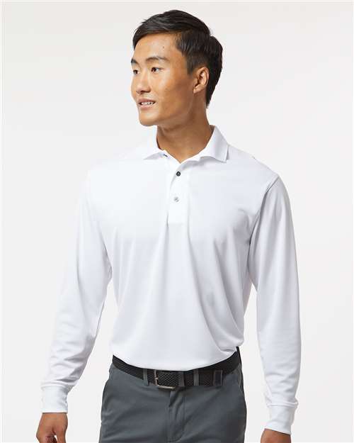 Men's Prescott Long Sleeve Polo Image 6
