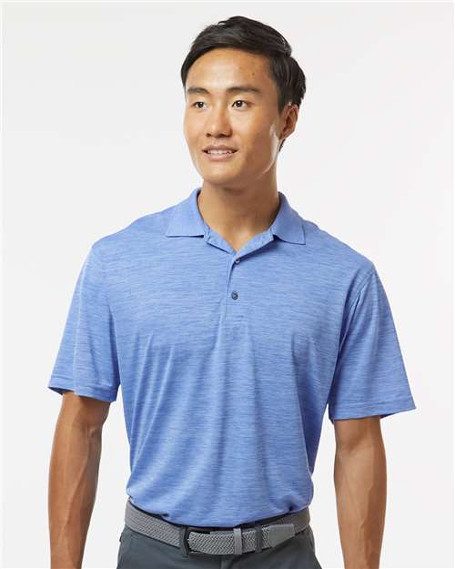 Men's Dakota Striated Heather Polo Image 6