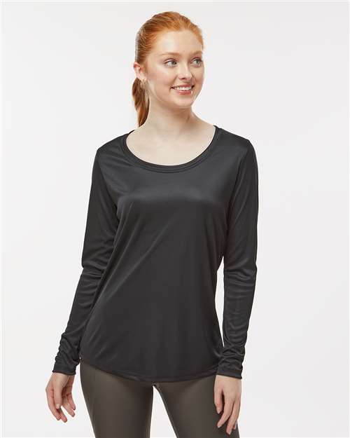 Women's Long Islander Performance Long Sleeve T-Shirt Image 4