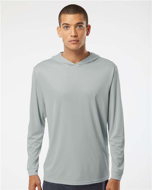 Unisex Bahama Performance Hooded Long Sleeve T-Shirt Image 10