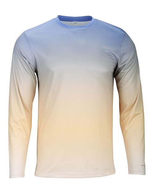 Unisex Barbados Performance Pin Dot Long Sleeve T-Shirt Image 3