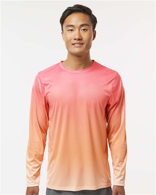 Unisex Barbados Performance Pin Dot Long Sleeve T-Shirt Image 7