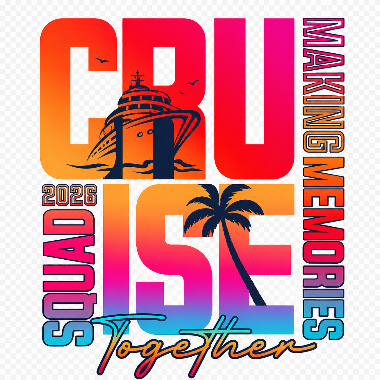 Custom Cruise Shirts for Royal Caribbean, Carnival & More