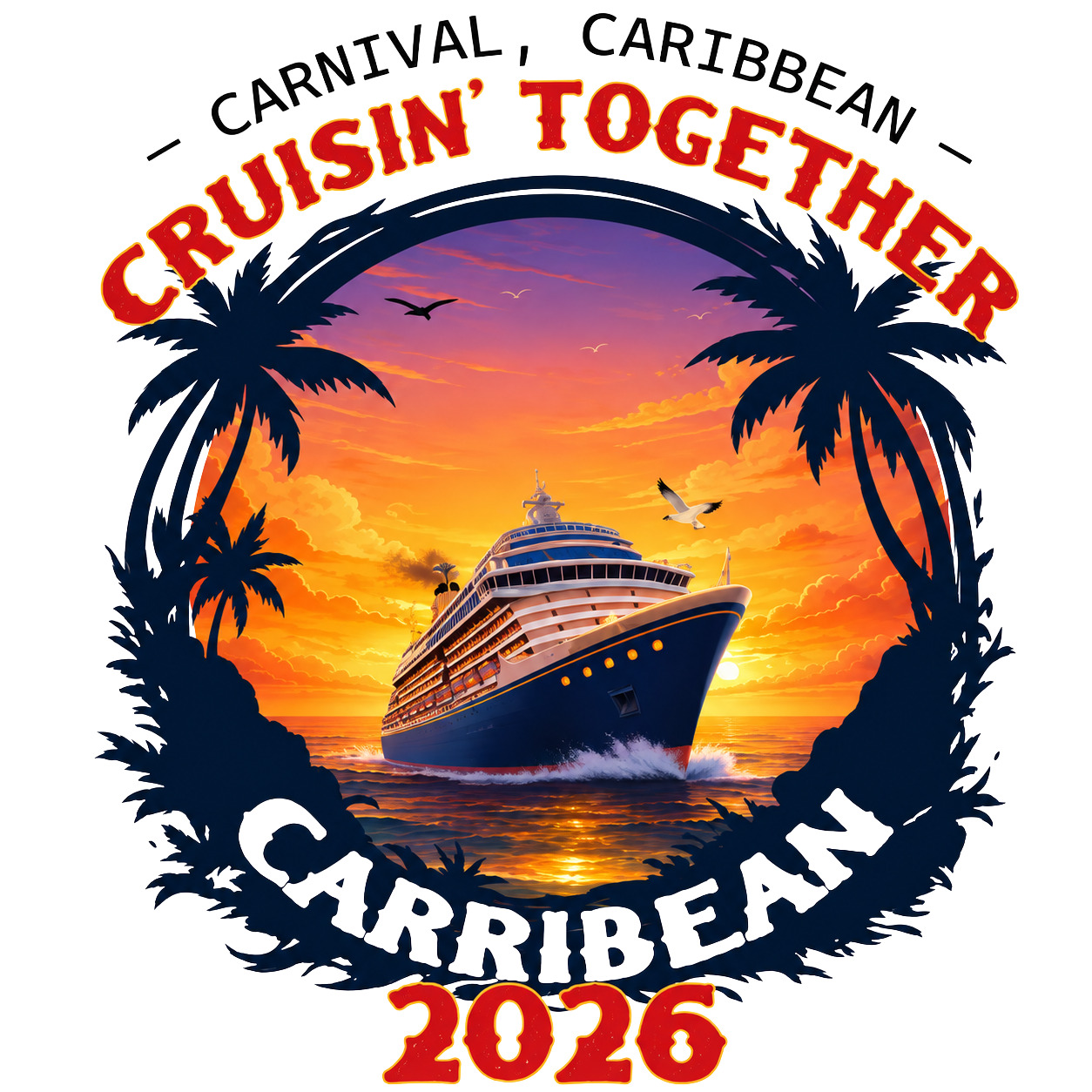Custom Cruise Shirts for Royal Caribbean, Carnival & More
