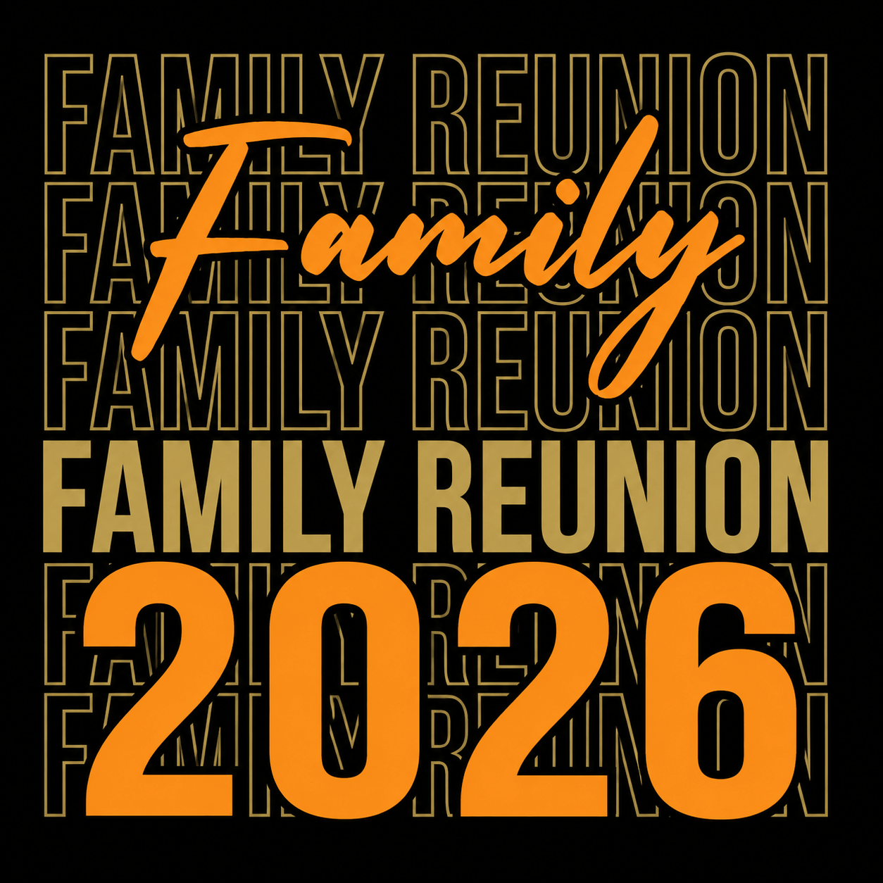 Custom Family Reunion Shirts
