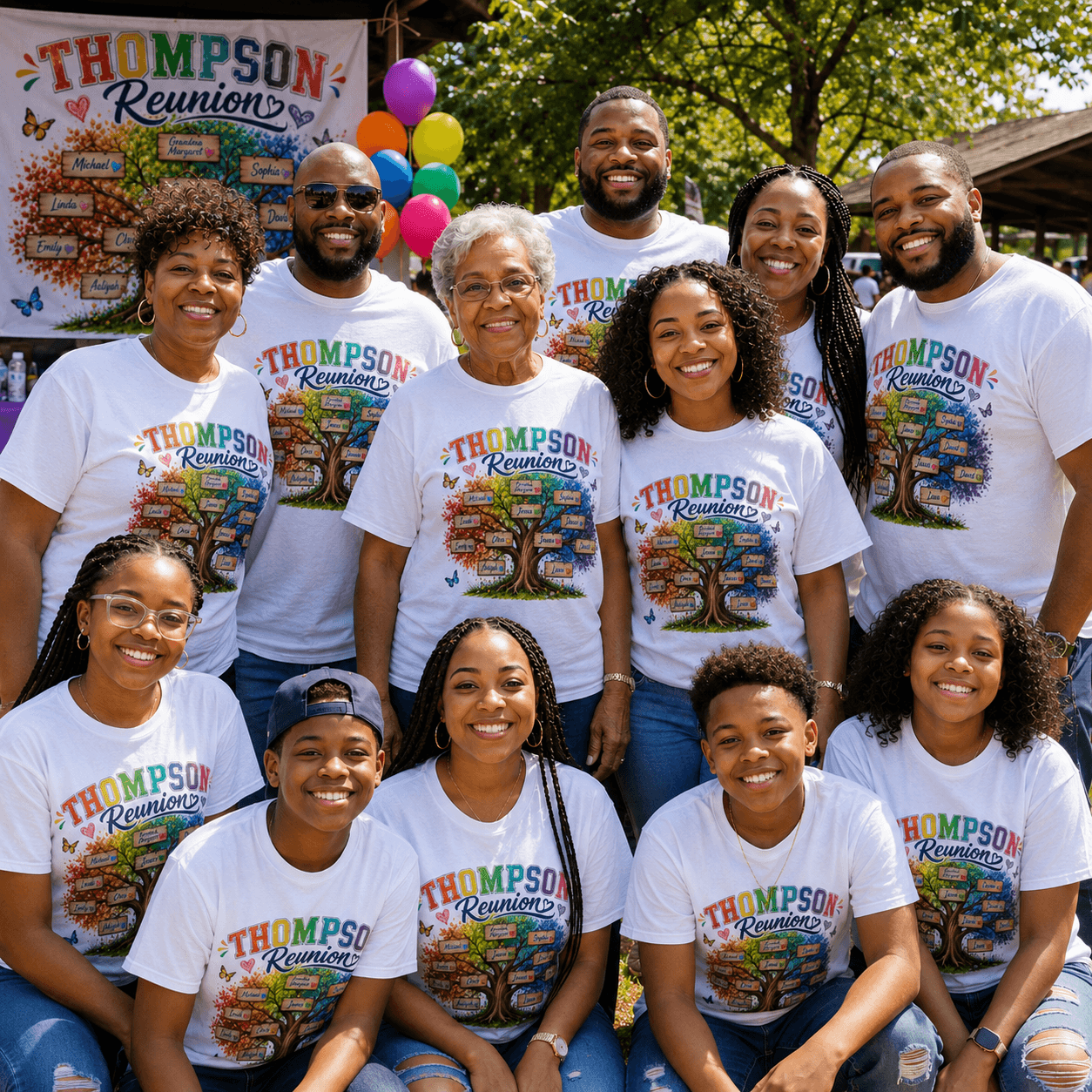 Custom Family Reunion Shirts